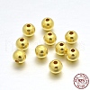 925 Sterling Silver Round Beads STER-E040-01C-2