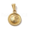 PVD Vacuum Plating 304 Stainless Steel Pendants STAS-B053-27G-1