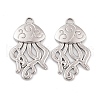 Non-Tarnish 304 Stainless Steel Pendants STAS-G335-05P-1