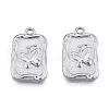 Non-Tarnish 304 Stainless Steel Pendants STAS-N098-204P-3