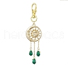 Alloy Moon & Sun Pendant Decorations HJEW-JM02002-4
