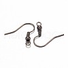 Brass Earring Hooks KK-Q362-AB-NF-2
