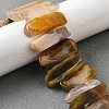 Natural Botswana Agate Beads Strands G-S386-D02-1