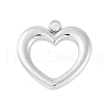 Non-Tarnish 304 Stainless Steel Charms STAS-L022-417P-1