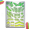 BBQ Daily Theme Custom Stainless Steel Metal Stencils DIY-WH0289-054-1