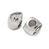 304 Stainless Steel European Beads STAS-D307-03B-P-2