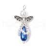 ABS Plastic Imitation Pearl Pendants PALLOY-JF03659-03-3
