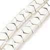 Electroplated Synthetic Non-magnetic Hematite Beads Strands G-C136-A01-04-1