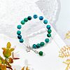 Olycraft 3 Strands Natural Chrysocolla Beads Strands G-OC0002-43-5