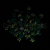 Christmas Theme Luminous Resin Cabochons RESI-U003-02H-3