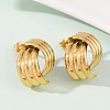304 Stainless Steel Stud Earrings EJEW-S265-04G-3