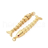Rack Plating Brass Micro Pave Cubic Zirconia Pendants KK-M309-38H-G-2