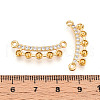 Brass Micro Pave Cubic Zirconia Pendants KK-N261-70G-3