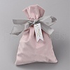 Velvet Jewelry Drawstring Gift Bags ABAG-CJC0004-01-2