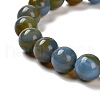 Handmade Lampwork Stretch Bracelets BJEW-R312-02A-04-2