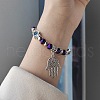 Türkiye Fatima Palm Pendant Devil's Eye Bracelet Blue Eye Bead Jewelry XI4763-4-1