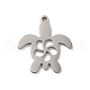 201 Stainless Steel Pendants STAS-E206-04P-05-1