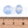 Baking Painted Transparent Glass Beads GLAA-N011-10mm-04-3