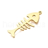 304 Stainless Steel Pendants STAS-S150-11G-2