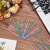 Beebeecraft 4 Bags 4 Colors Cotton Swab Brushes MRMJ-BBC0001-01-4