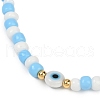 2Pcs Glass Seed Beads Stretch Bracelets for Women BJEW-JB11693-4