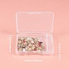 Heart Alloy Enamel Charms ENAM-PH0001-13-7