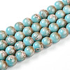 Baking Painted Glass Beads Strands DGLA-N008-10mm-05-1