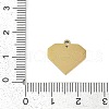 304 Stainless Steel Charms STAS-I325-136E-G-3
