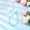 Natural Rose Quartz Mobile Straps HJEW-JM03413-02-1