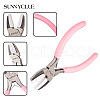 SUNNYCLUE 45# Carbon Steel Jewelry Pliers PT-SC0001-36-5