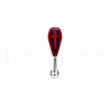 Halloween Coffin 304 Stainless Steel Enamel Eyebrow Barbell Rings WGF5FAC-05-1
