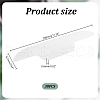 Non-Woven Fabric Disposable Neck Collar Sweat Pads AJEW-WH0528-67A-2