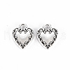 Tibetan Style Alloy Charms TIBE-S323-127AS-RS-2