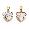 Real 18K Gold Plated Brass Pendants KK-N233-169A-01A-2