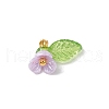 6pcs Resin Imitation Pearl Charms PALLOY-JF03423-3