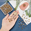 SUNNYCLUE 320Pcs 16 Style Tibetan Style Alloy Spacer Beads FIND-SC0002-88-3