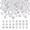 Transparent Acrylic Beads TACR-TA0001-11-10