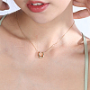 Classic Brass Horseshoe Pendant Necklaces LK4242-1