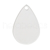 Transparent Acrylic Blank Pendants TACR-Z003-01D-1