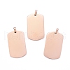 201 Stainless Steel Pendants STAS-S105-T590-22-3-2