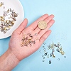 Alloy Lobster Claw Clasps and Iron Open Jump Rings FIND-YW0001-09A-5