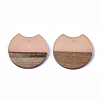 Resin & Walnut Wood Pendants RESI-T023-11E-2