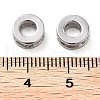 Brass Micro Pave Clear Cubic Zirconia Beads KK-U028-24P-3