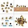 Tibetan Style Alloy Beads and Buddhist Glass Beads TIBEB-TA0001-90AG-01-8