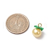 Glass Pearl Pendants PALLOY-MZ00745-04-2