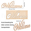 Wood Cutouts Ornaments WOOD-CN0001-001-2