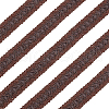 Imitation Leather Braided Lace Ribbon WL-WH0003-04-1