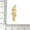Brass Micro Pave Cubic Zirconia Pendants KK-R221-01G-03-3