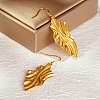 Elegant Stainless Steel Geometric Dangle Earrings For Daily Wear By Women PF0498-3