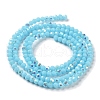 Opaque Glass Beads Strands EGLA-A035-P3mm-L08-2